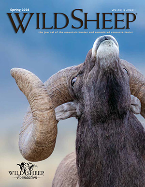 Wild Sheep magazine cover Spring 2026